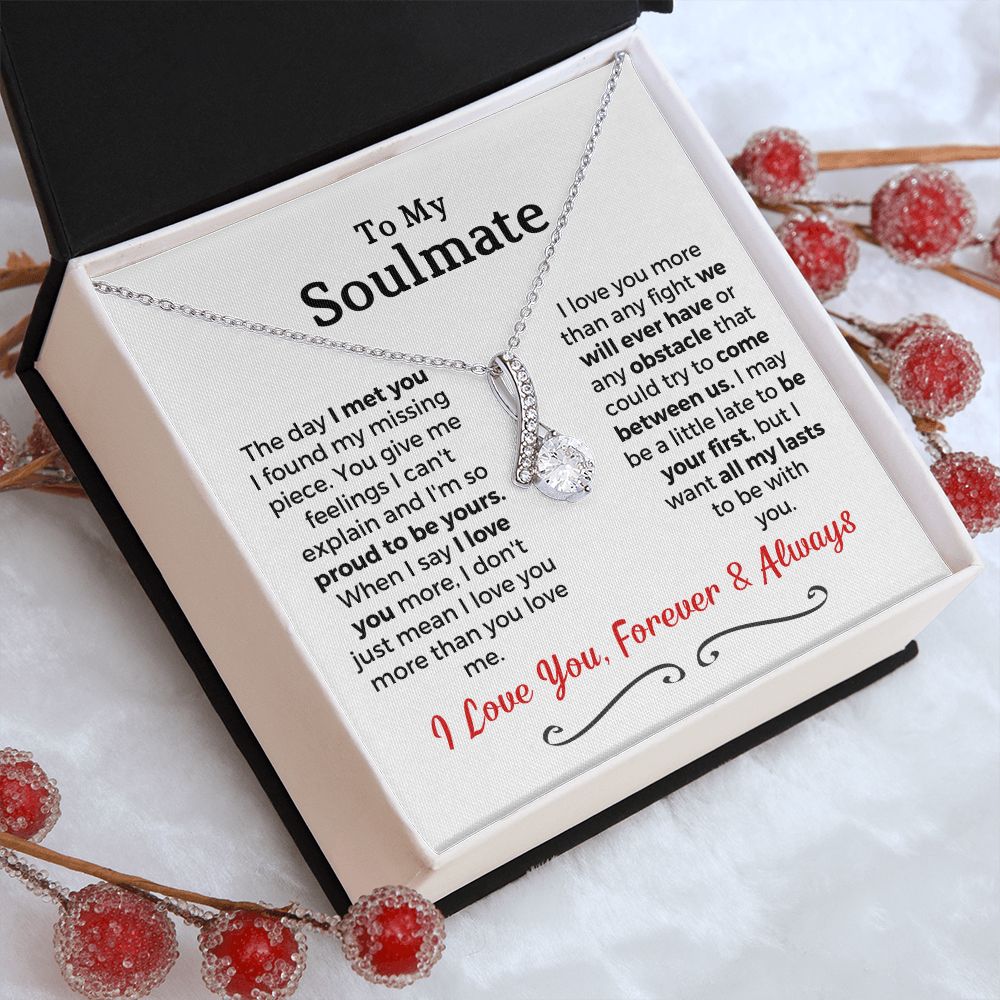 Soulmate Gift | Proud To Be Yours Necklace 0738T1A
