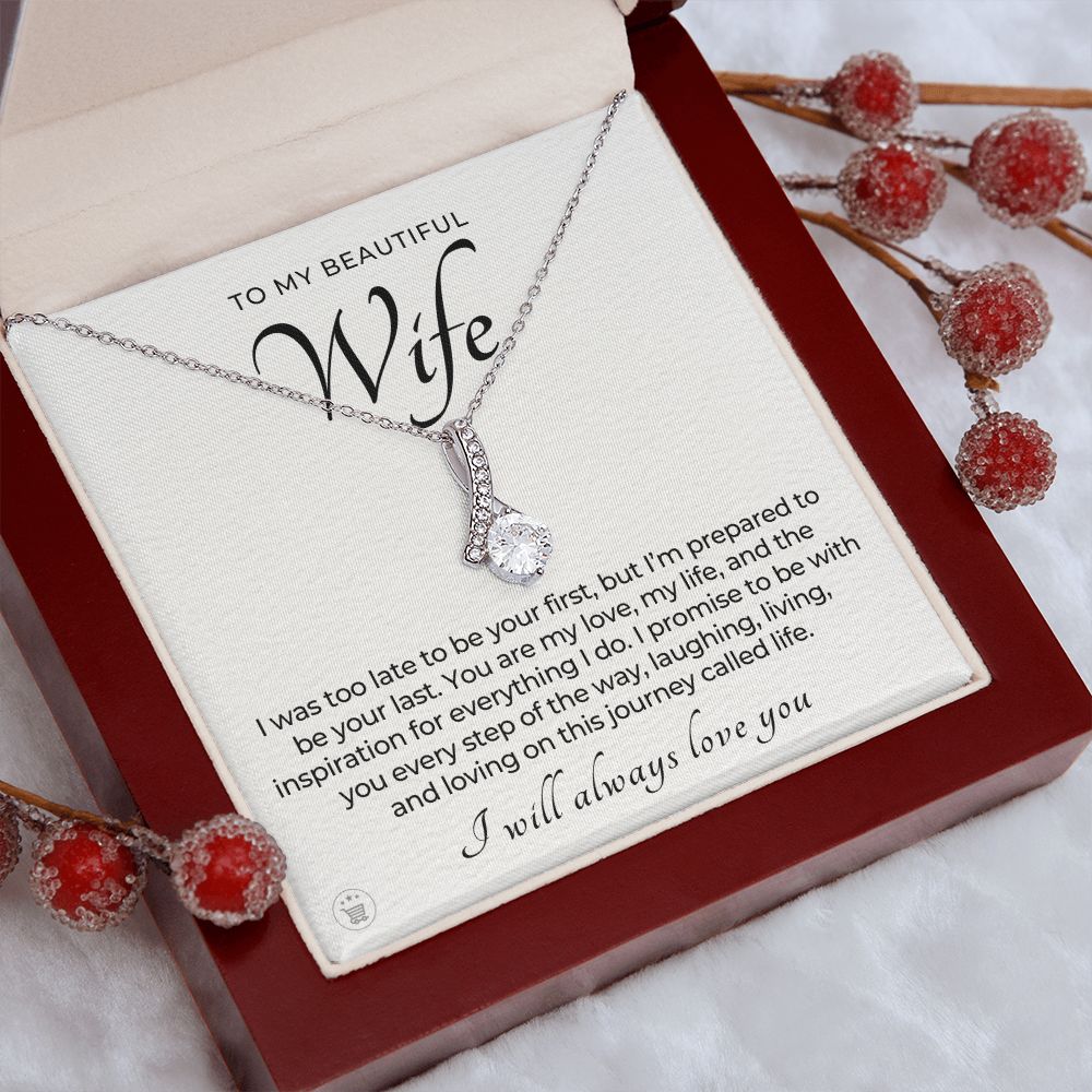 Gift For Wife | Every Step Necklace 0645T1