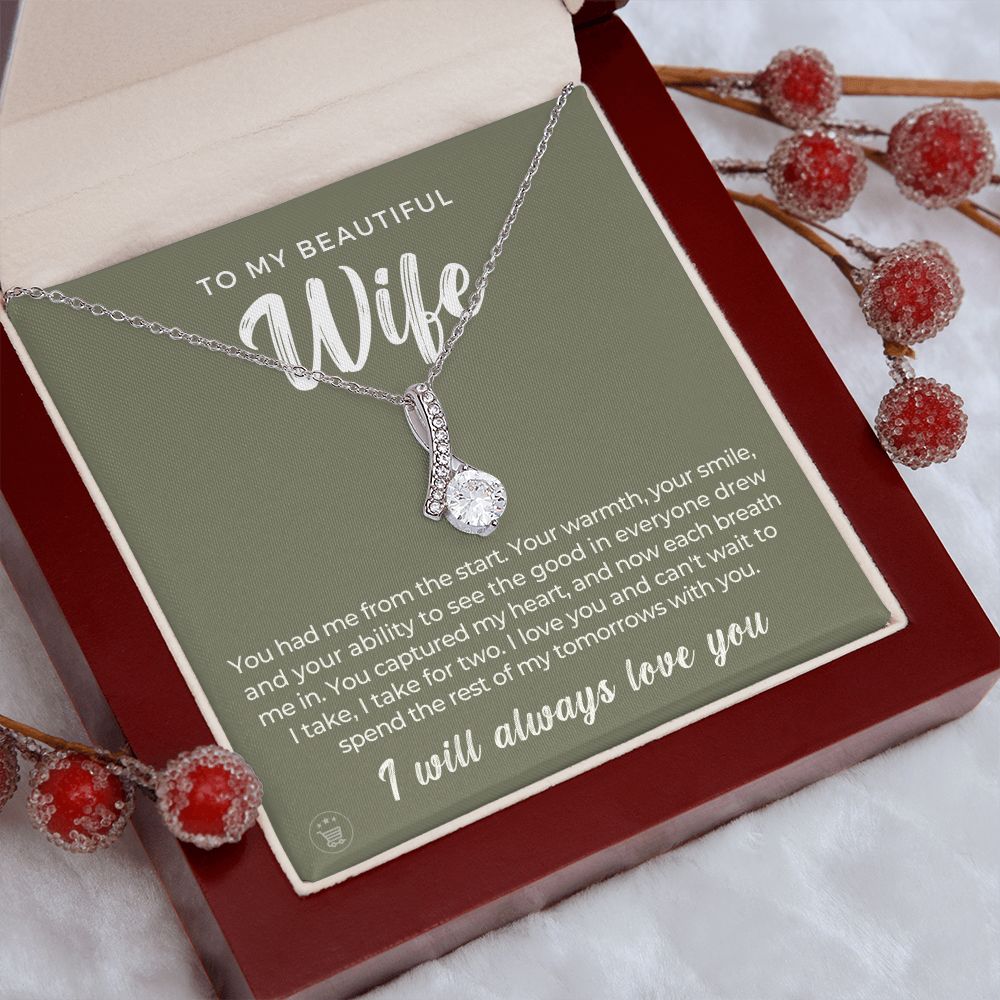 Gift For Wife | Every Step Necklace 0645T10