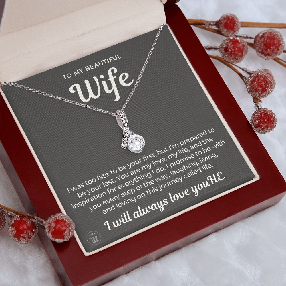 Gift For Wife | Every Step Necklace 0645T3