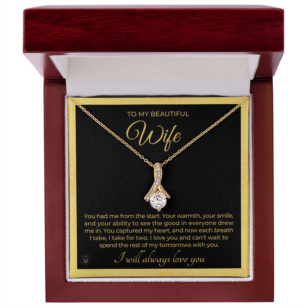 Gift For Wife | Every Step Necklace 0645T6