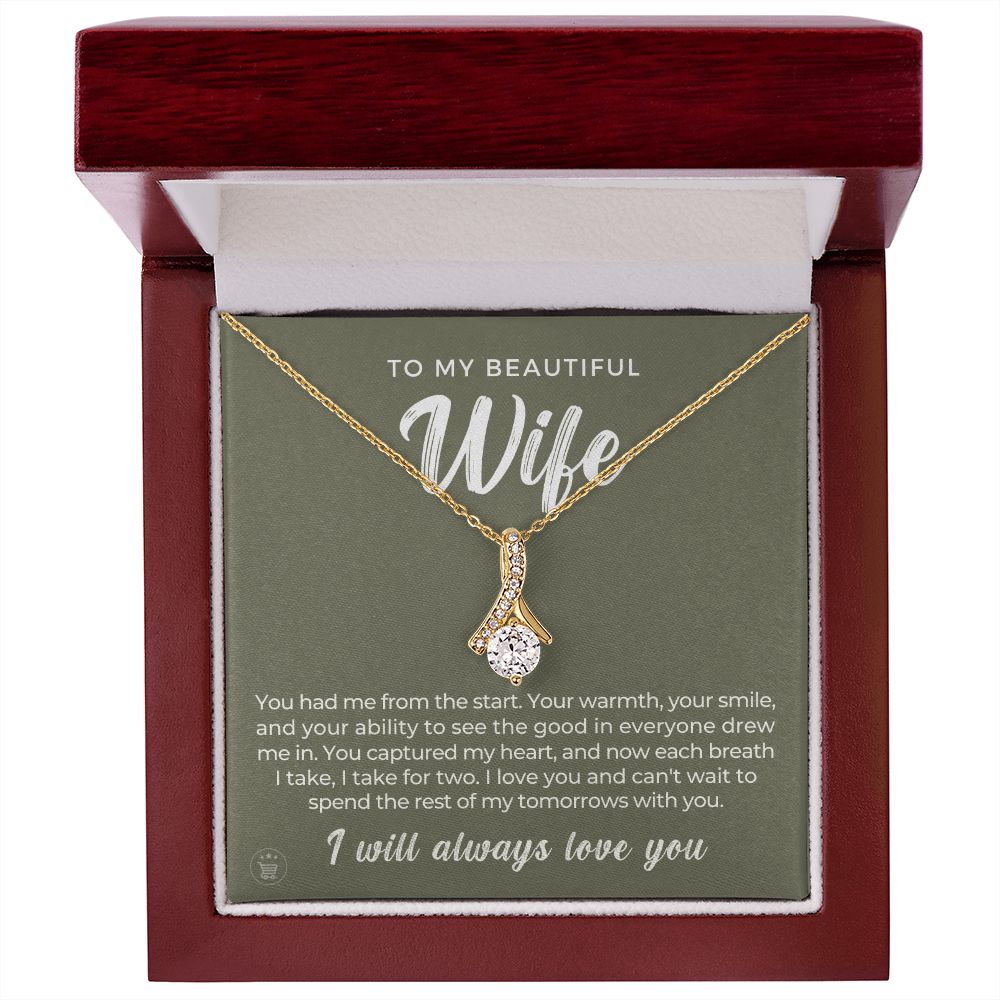 Gift For Wife | Every Step Necklace 0645T10