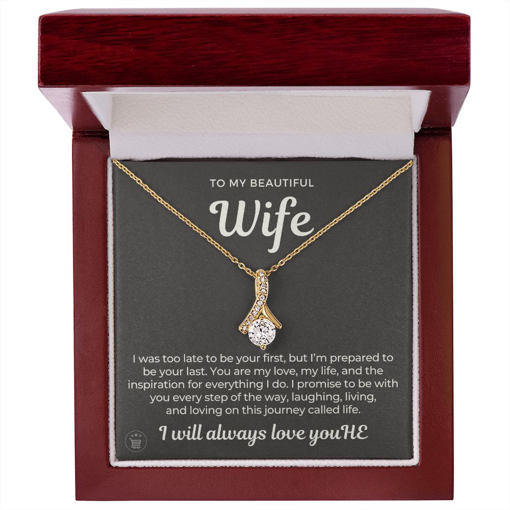 Gift For Wife | Every Step Necklace 0645T3