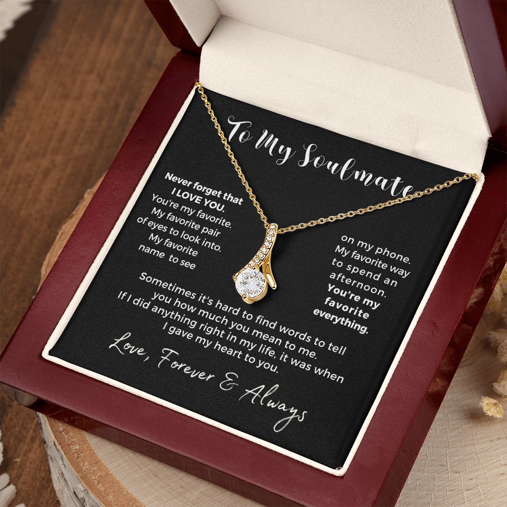 Soulmate Gift | My Heart Necklace 0777T1A