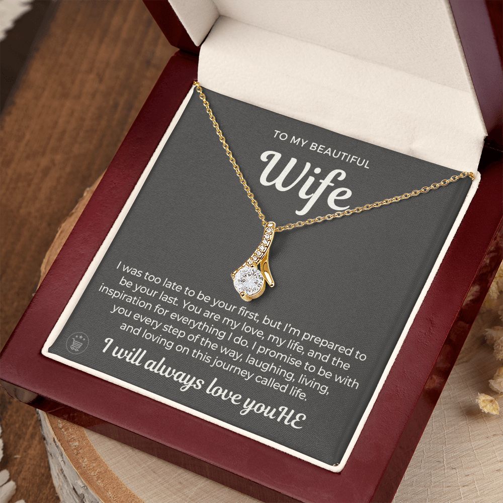 Gift For Wife | Every Step Necklace 0645T3