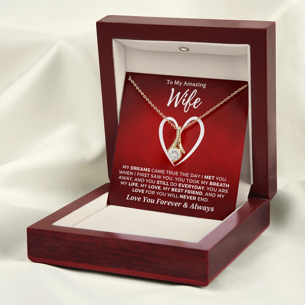 Gift For Wife | Dreams Came True Necklace 0742T8A