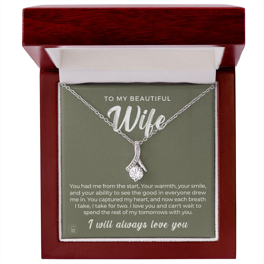 Gift For Wife | Every Step Necklace 0645T10