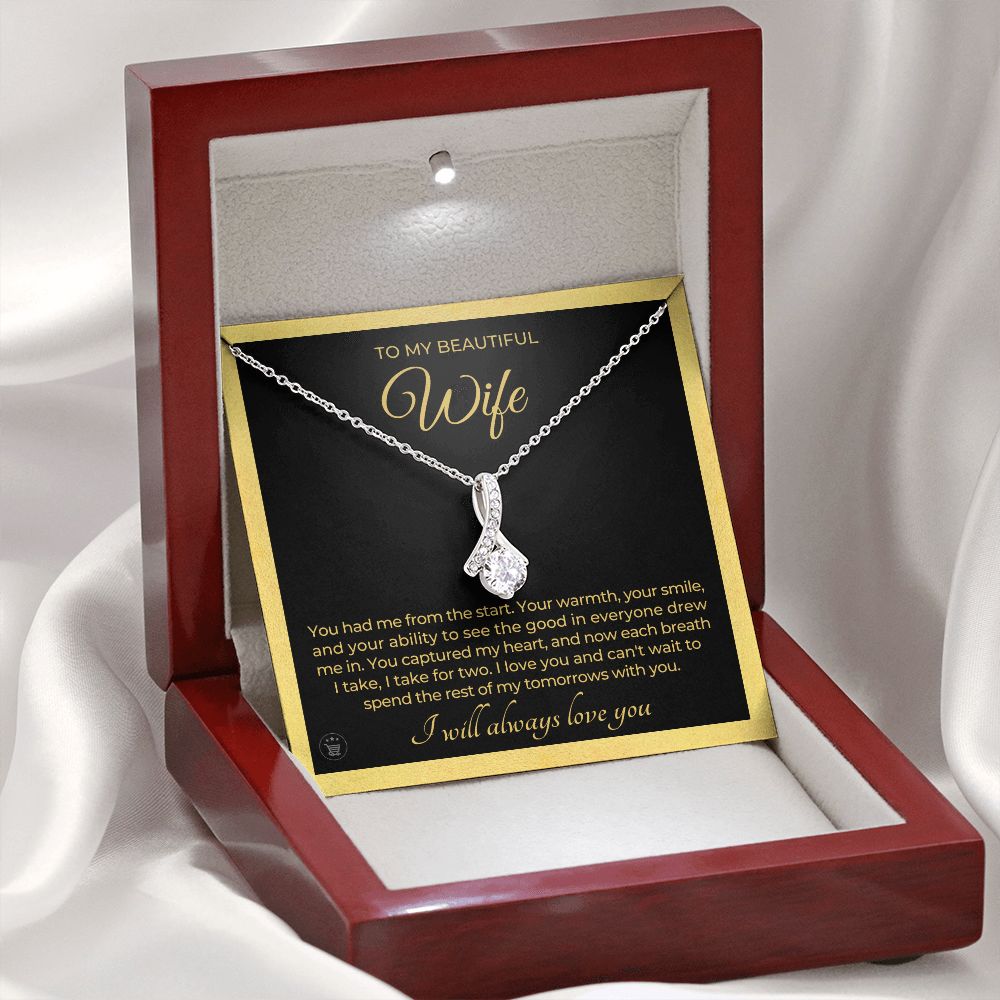 Gift For Wife | Every Step Necklace 0645T6