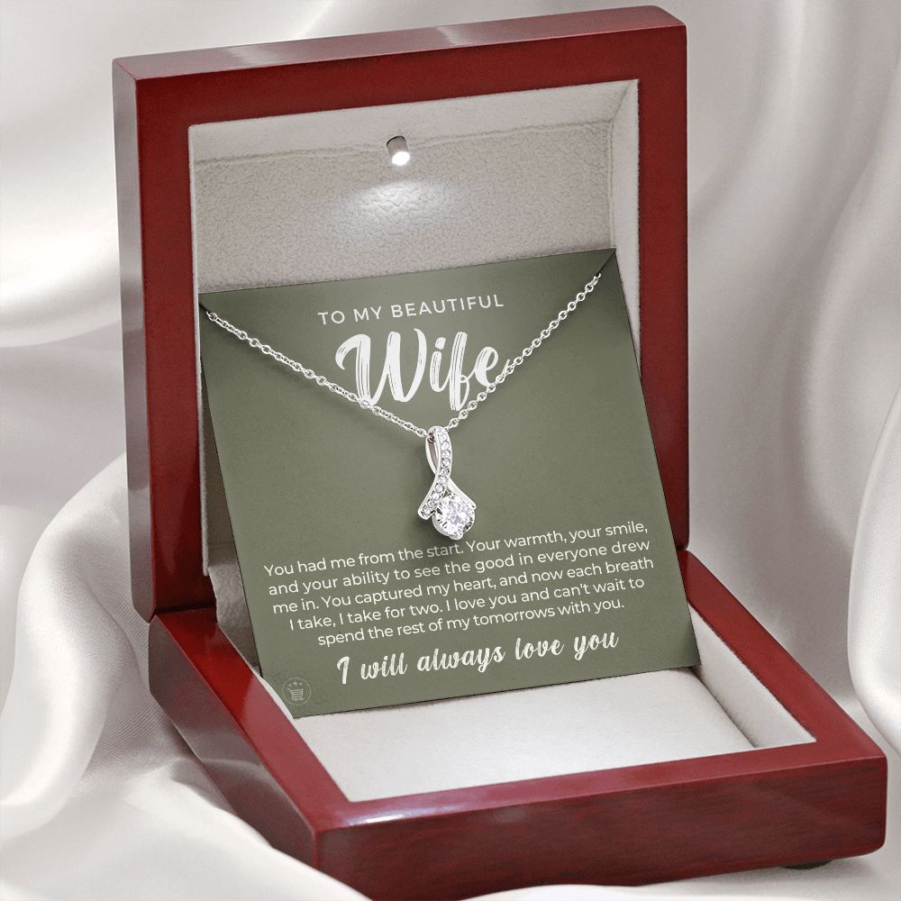 Gift For Wife | Each Breath Necklace 0642T10