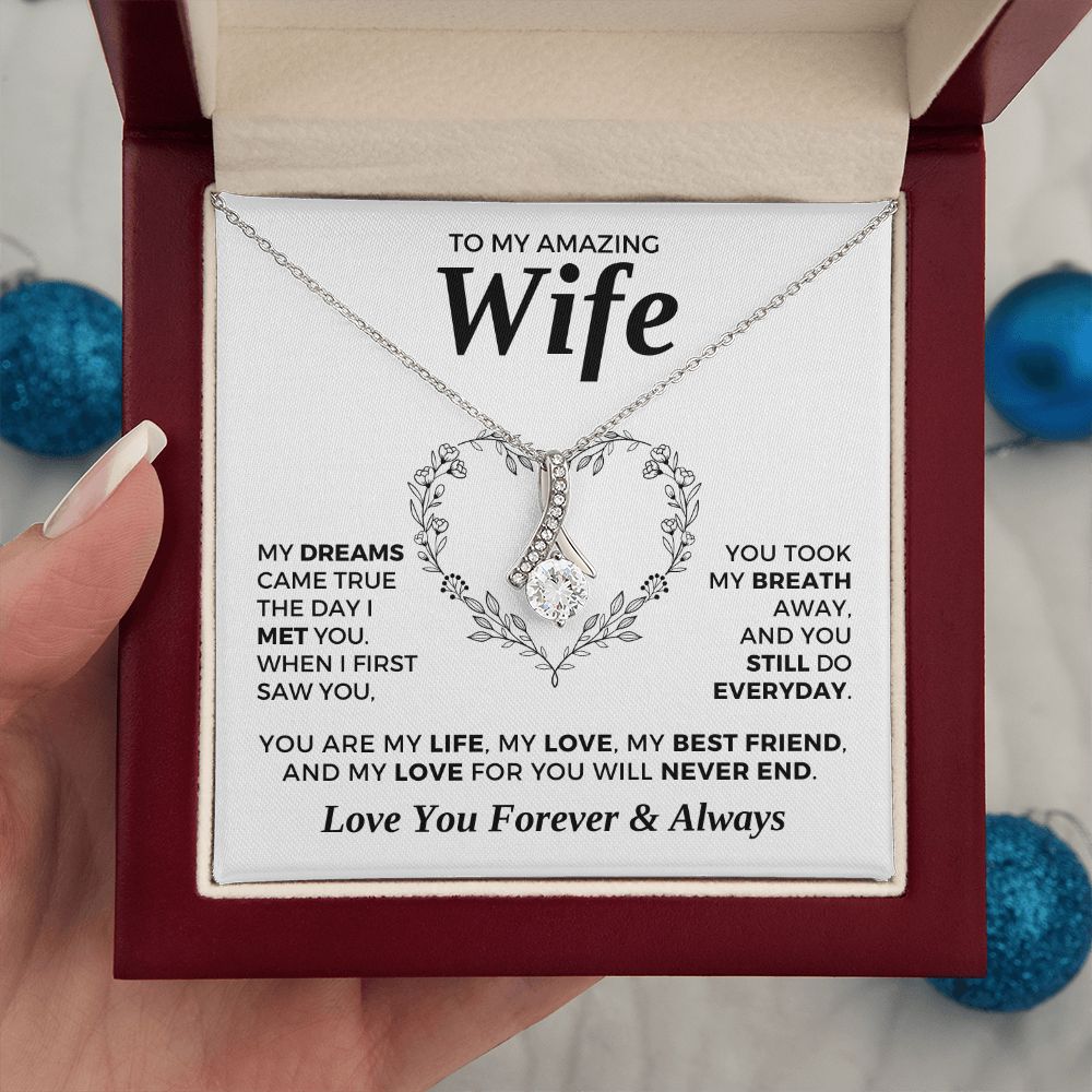 Gift For Wife | Dreams Came True Necklace 0742T5A