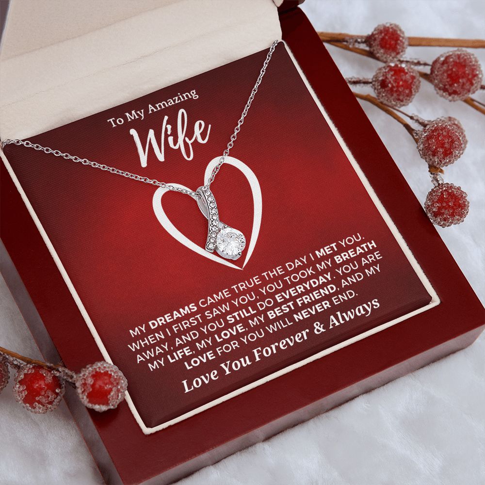 Gift For Wife | Dreams Came True Necklace 0742T8A