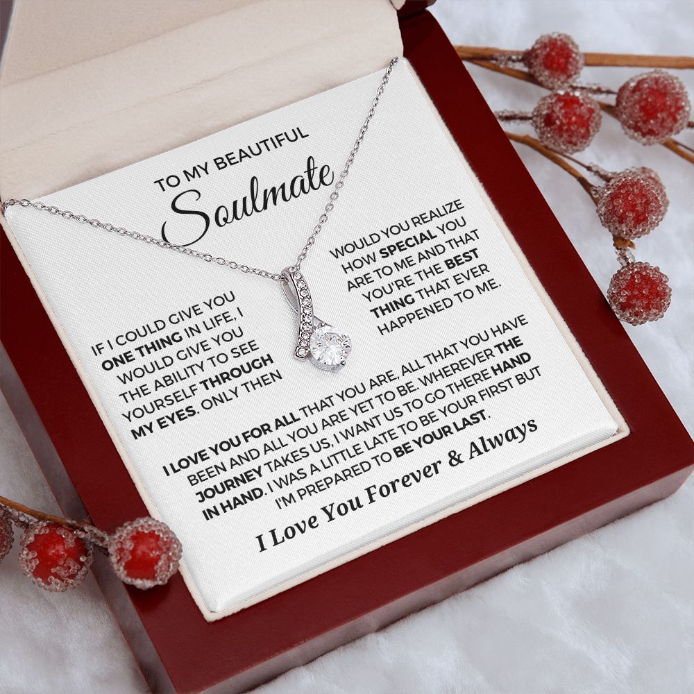 Soulmate Gift | Best Thing Necklace 0746T1A