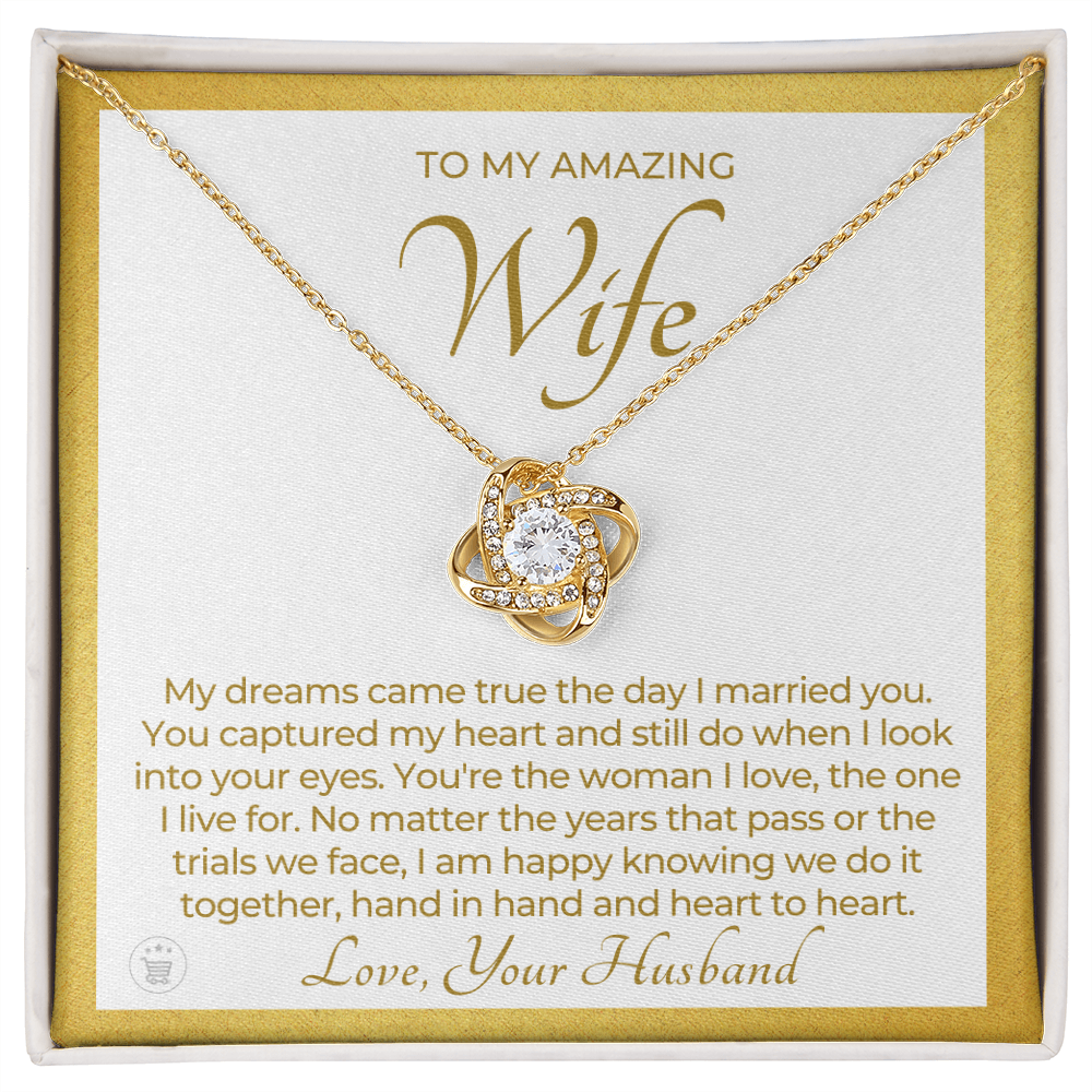 Gift For Wife | I Live For Necklace 0477T4