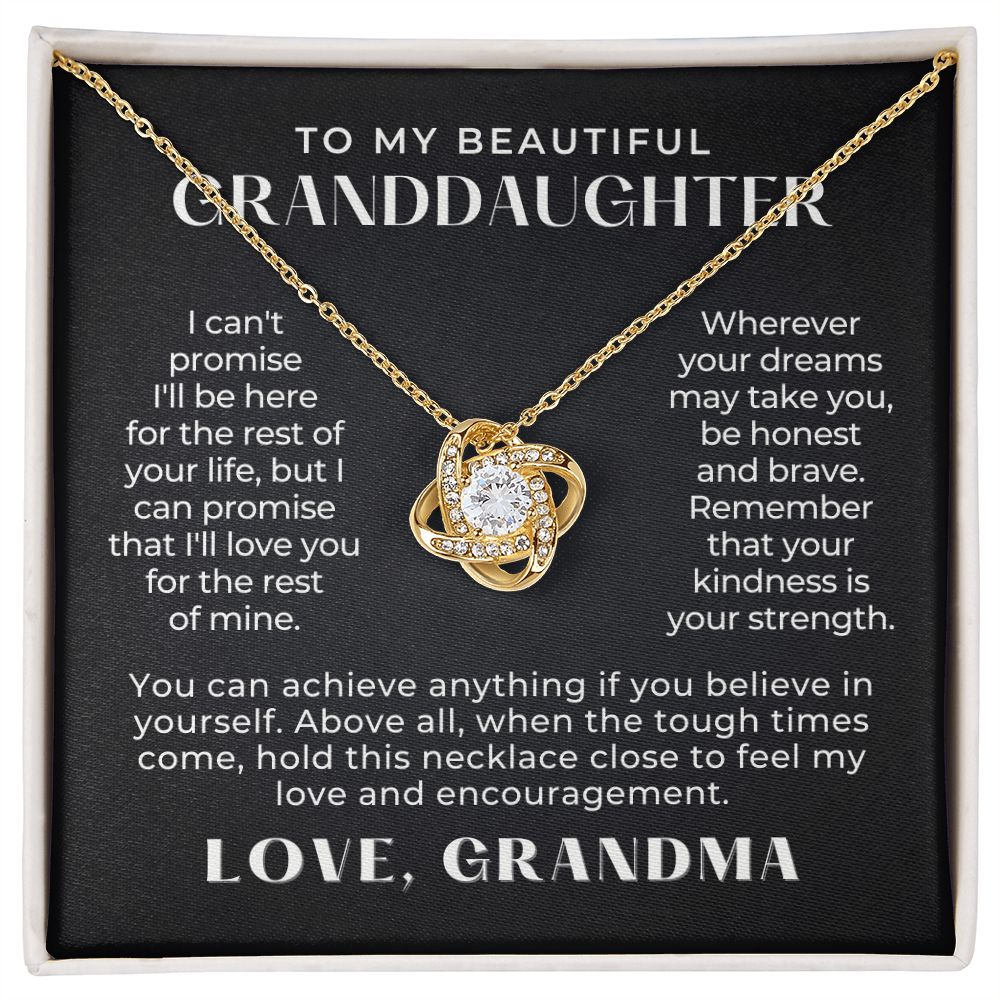 Granddaughter Gift | My Promise Necklace 0546T19