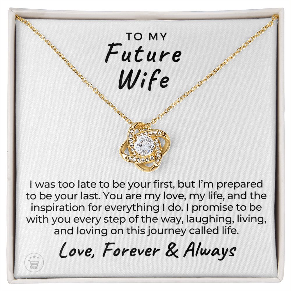 Future Wife, Mrs. Gift | Every Step Necklace 0715T10