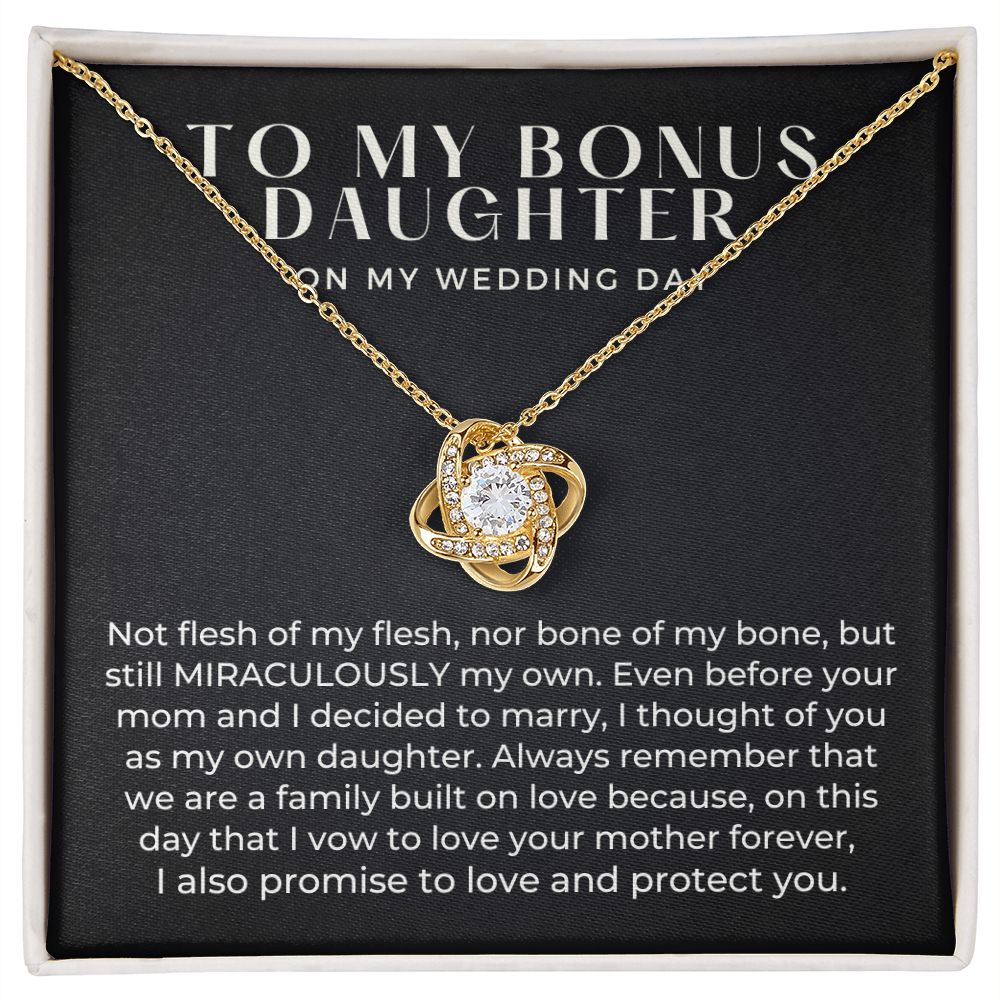 Stepdaughter Wedding Gift | On This Day Necklace 0555T11