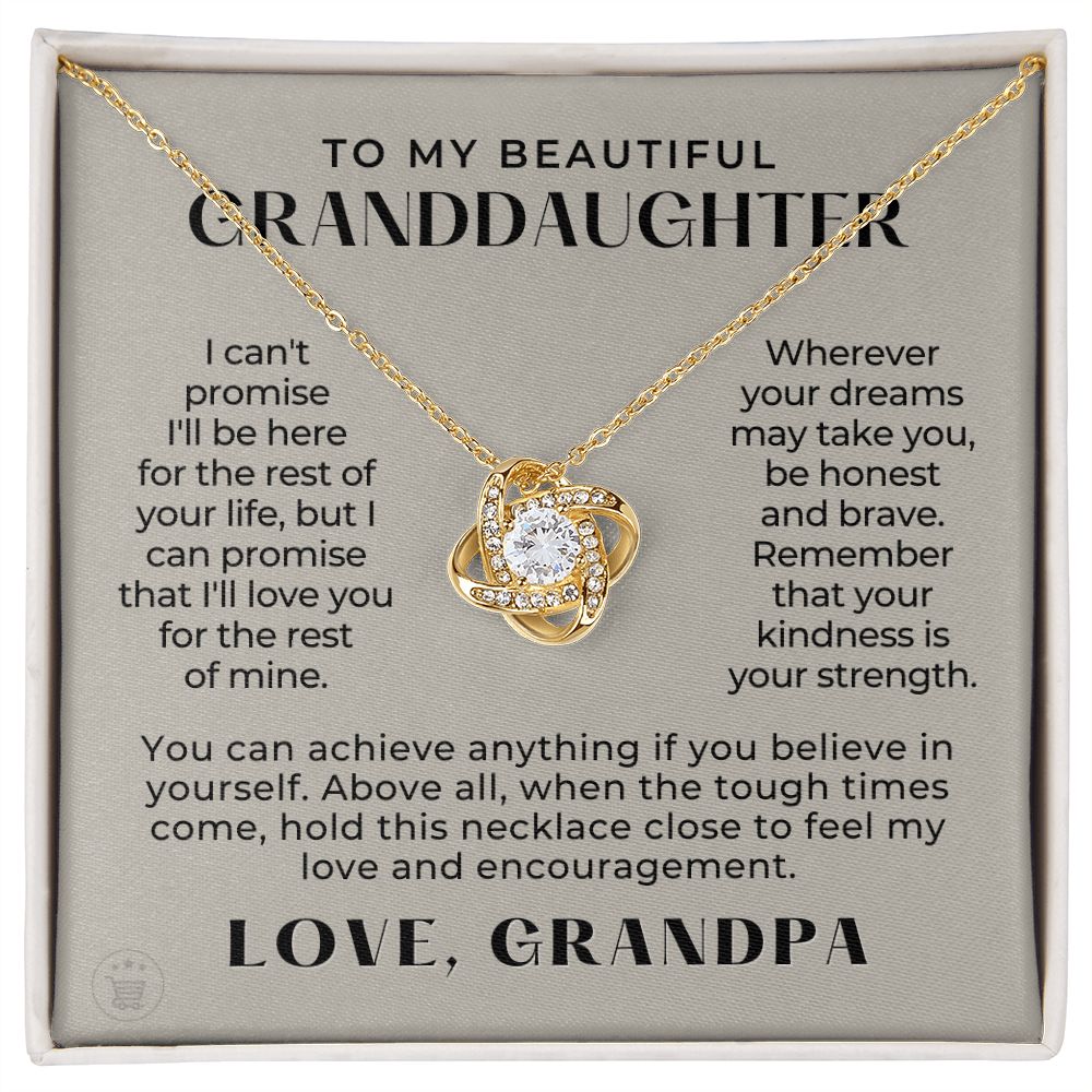 Granddaughter Gift | My Promise Necklace 0690T17