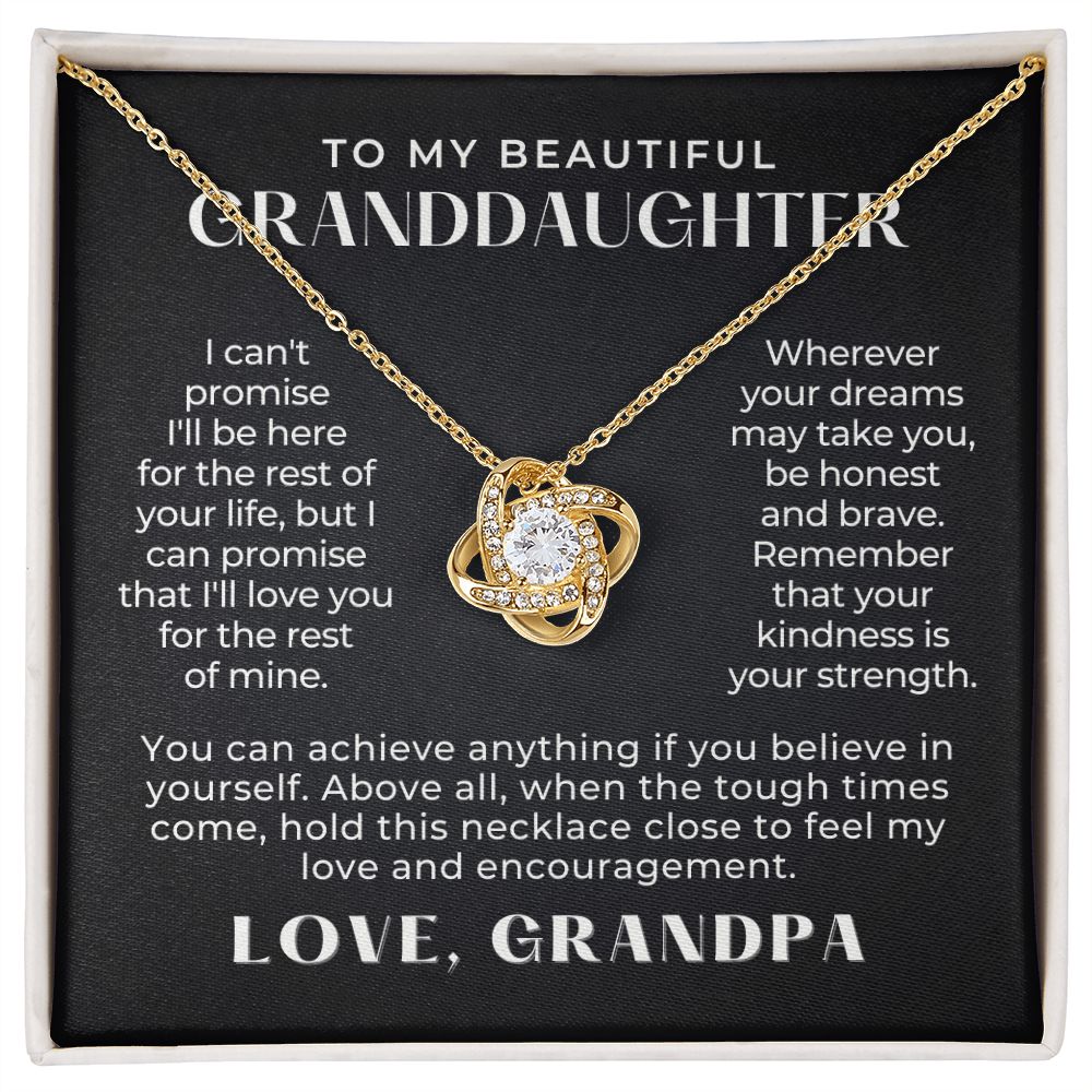 Granddaughter Gift | My Promise Necklace 0690T18