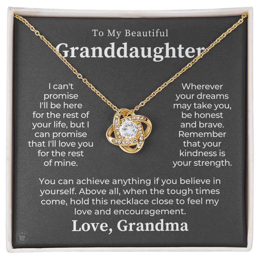 Granddaughter Gift | My Promise Necklace 0546T17