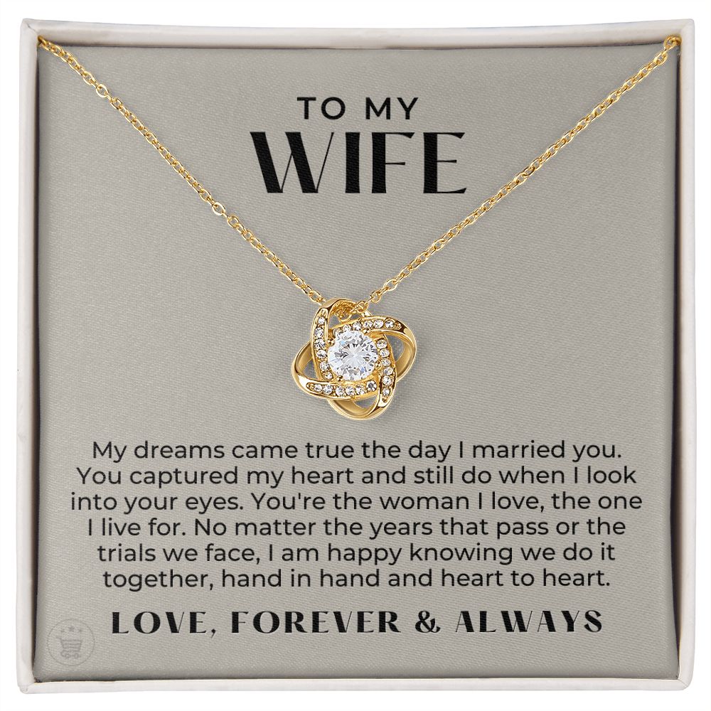 Gift For Wife | I Live For Necklace 0719T7