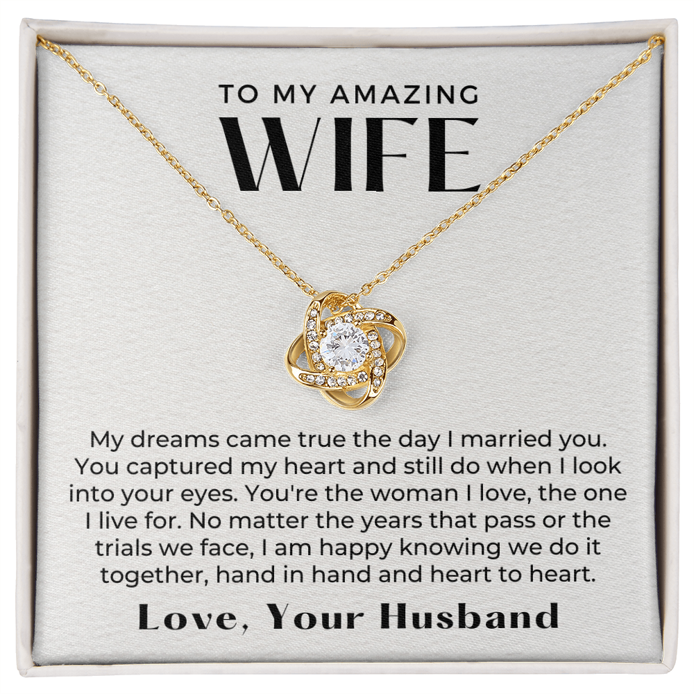 Gift For Wife | I Live For Necklace 0477T6