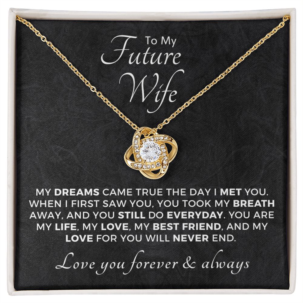 Future Wife, Mrs. Gift | Dreams Came True Necklace 0743T1L
