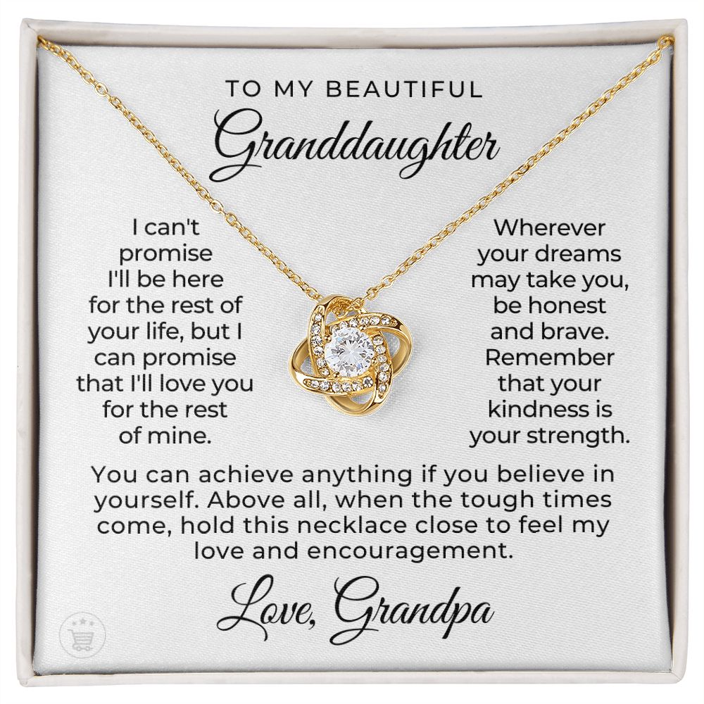 Granddaughter Gift | My Promise Necklace 0690T21