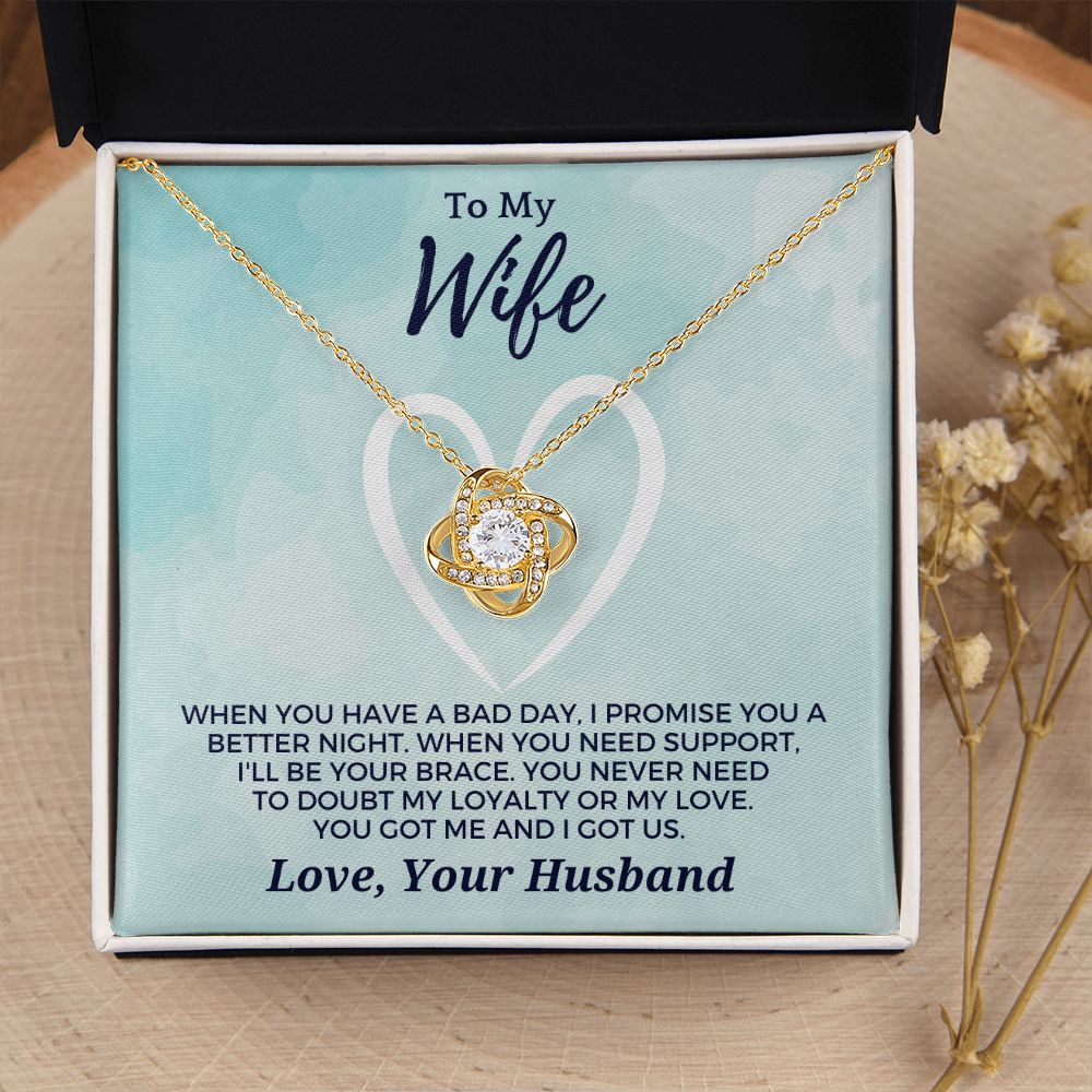 Future Wife, Mrs. Gift | I Love You Necklace 0733T9L