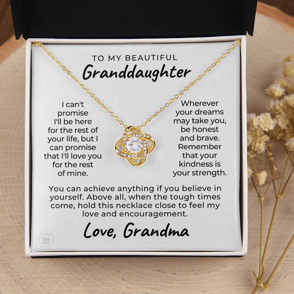 Granddaughter Gift | My Promise Necklace 0716T1