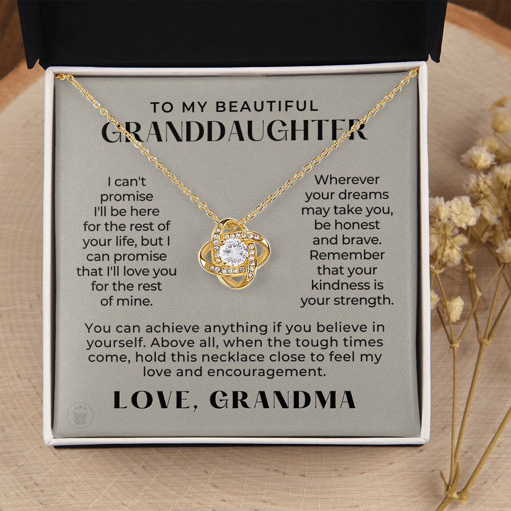 Granddaughter Gift | My Promise Necklace 0546T18