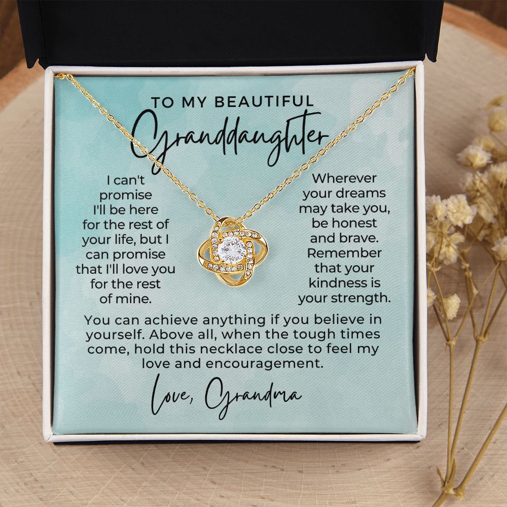 Granddaughter Gift | My Promise Necklace 0546T20