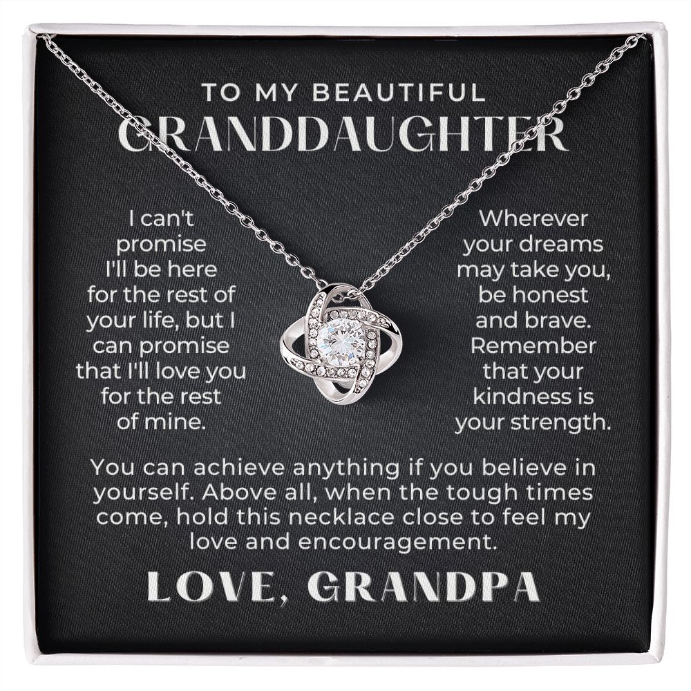 Granddaughter Gift | My Promise Necklace 0690T18