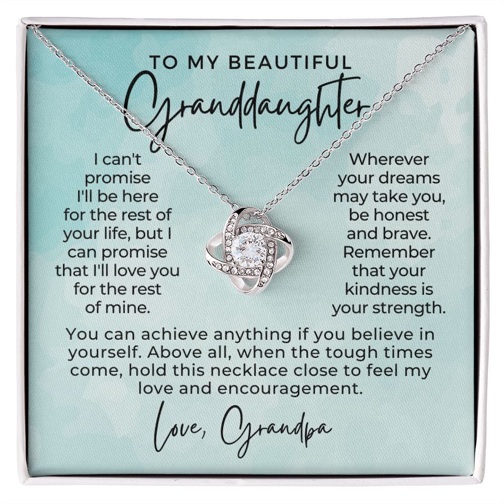 Granddaughter Gift | My Promise Necklace 0690T19