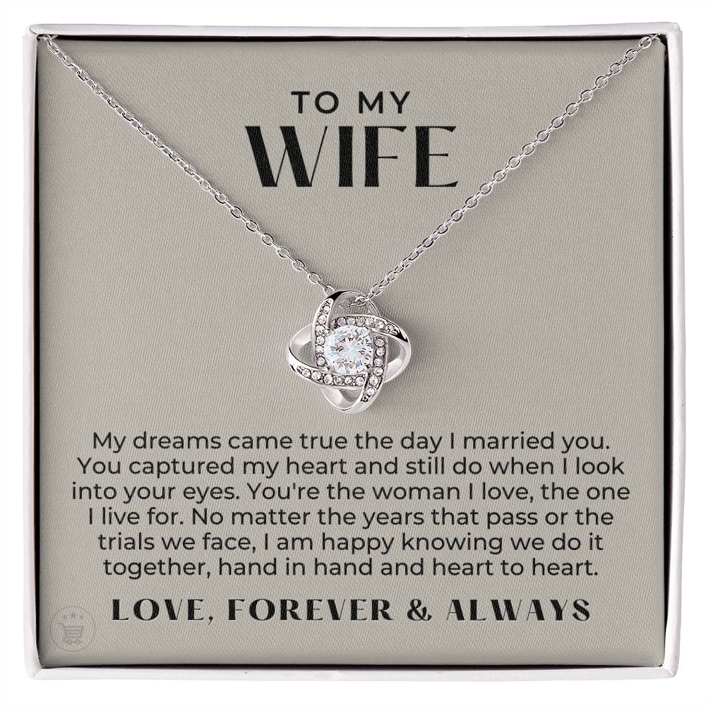 Gift For Wife | I Live For Necklace 0719T7