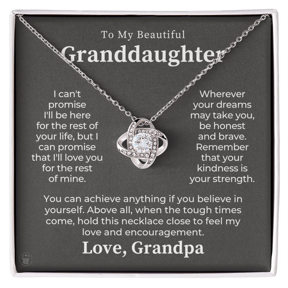 Granddaughter Gift | My Promise Necklace 0690T16