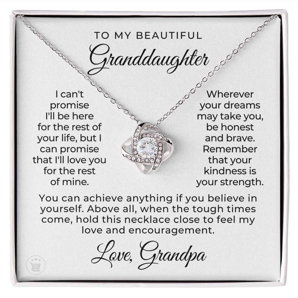 Granddaughter Gift | My Promise Necklace 0690T21
