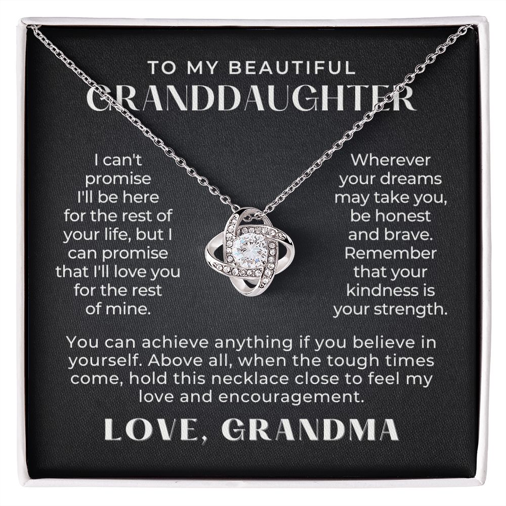Granddaughter Gift | My Promise Necklace 0546T19