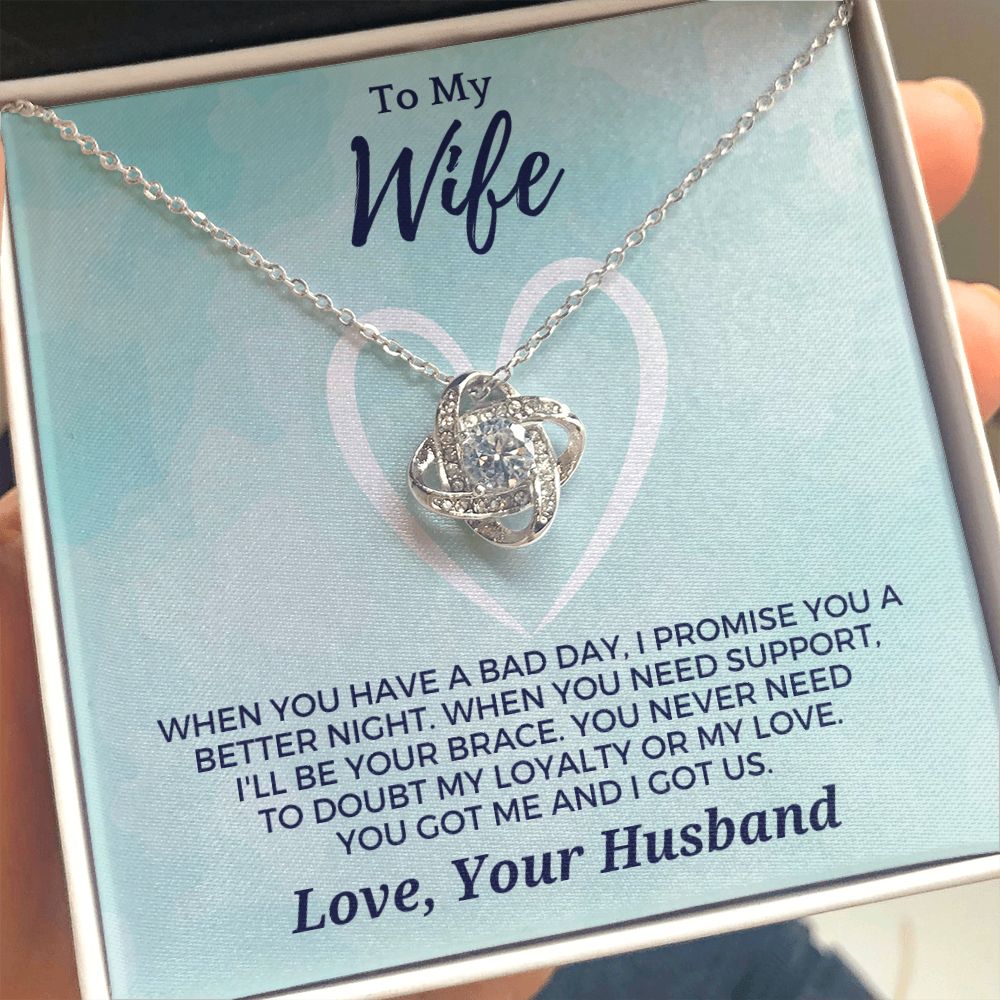 Future Wife, Mrs. Gift | I Love You Necklace 0733T9L