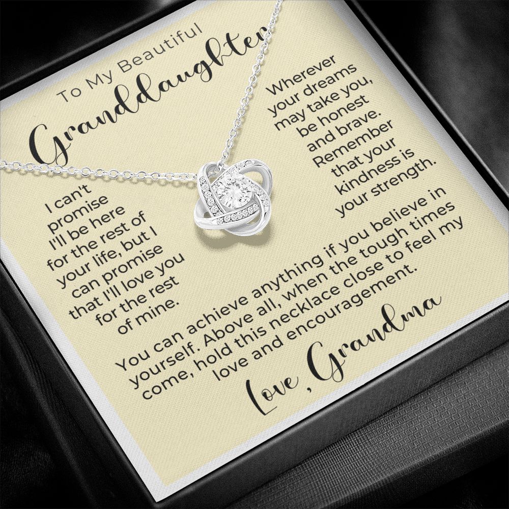 Granddaughter Gift | My Promise Necklace 0546T16
