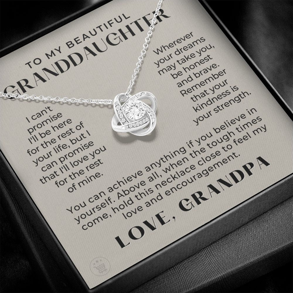 Granddaughter Gift | My Promise Necklace 0690T17