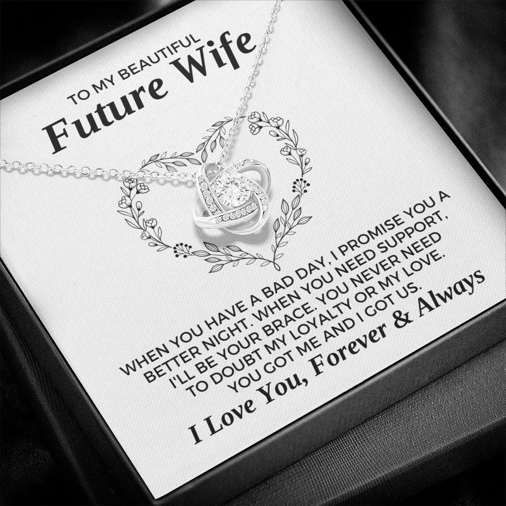 Future Wife, Mrs. Gift | I Love You Necklace 0733T5L