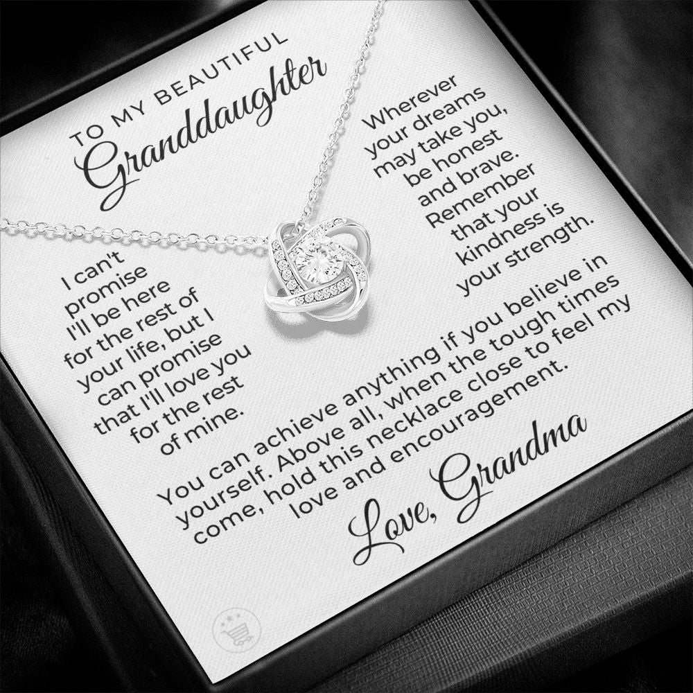 Granddaughter Gift | My Promise Necklace 0716T2