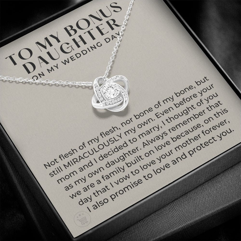 Stepdaughter Wedding Gift | On This Day Necklace 0555T10