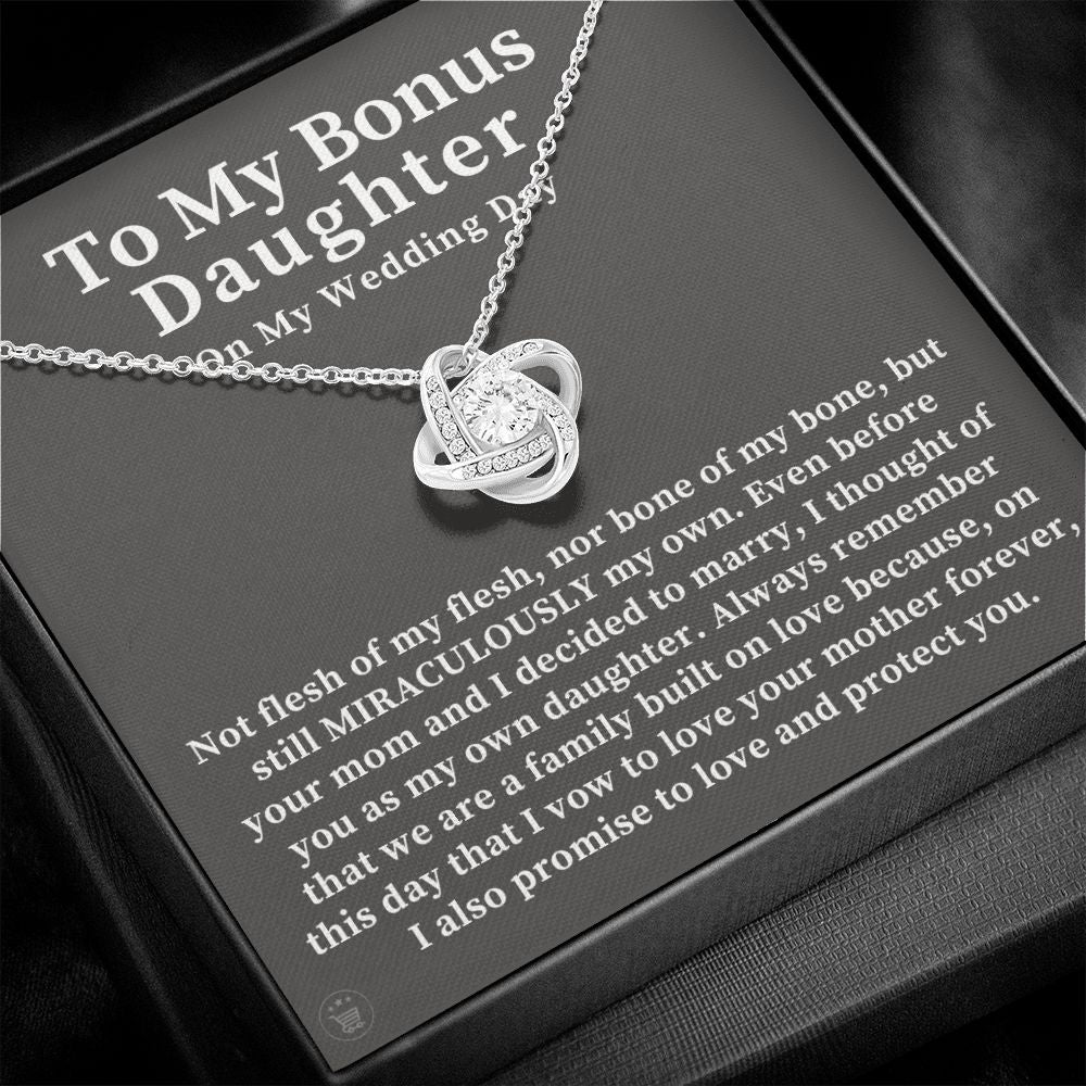 Stepdaughter Wedding Gift | On This Day Necklace 0555T9