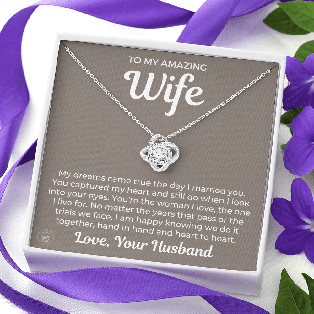 Gift For Wife | I Live For Necklace 0477T2