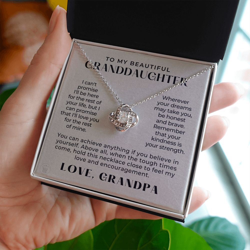 Granddaughter Gift | My Promise Necklace 0690T17