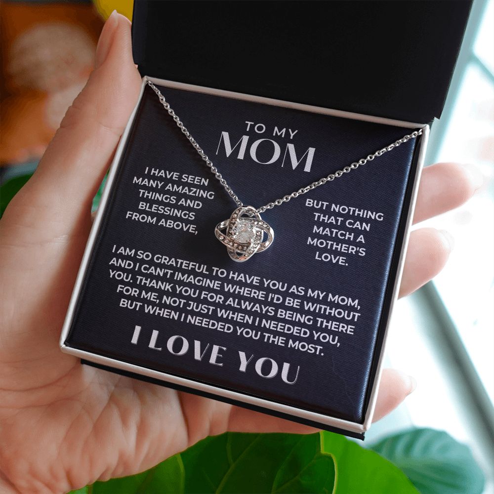 Gift For Mom | Thank You Mom Necklace 0683T13