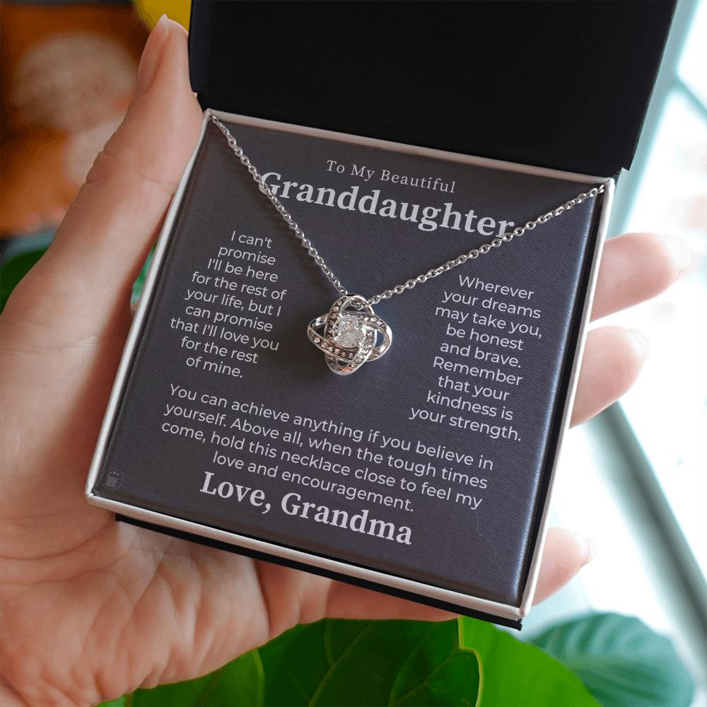Granddaughter Gift | My Promise Necklace 0546T17