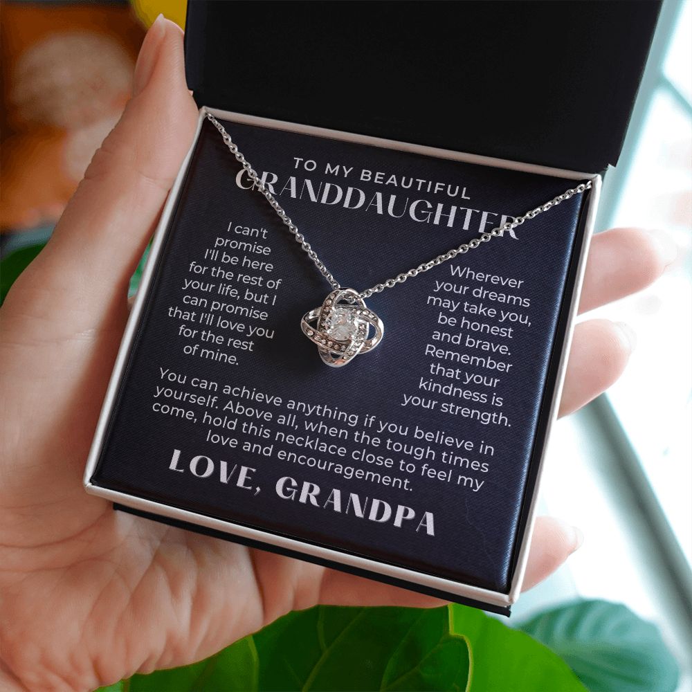 Granddaughter Gift | My Promise Necklace 0690T18