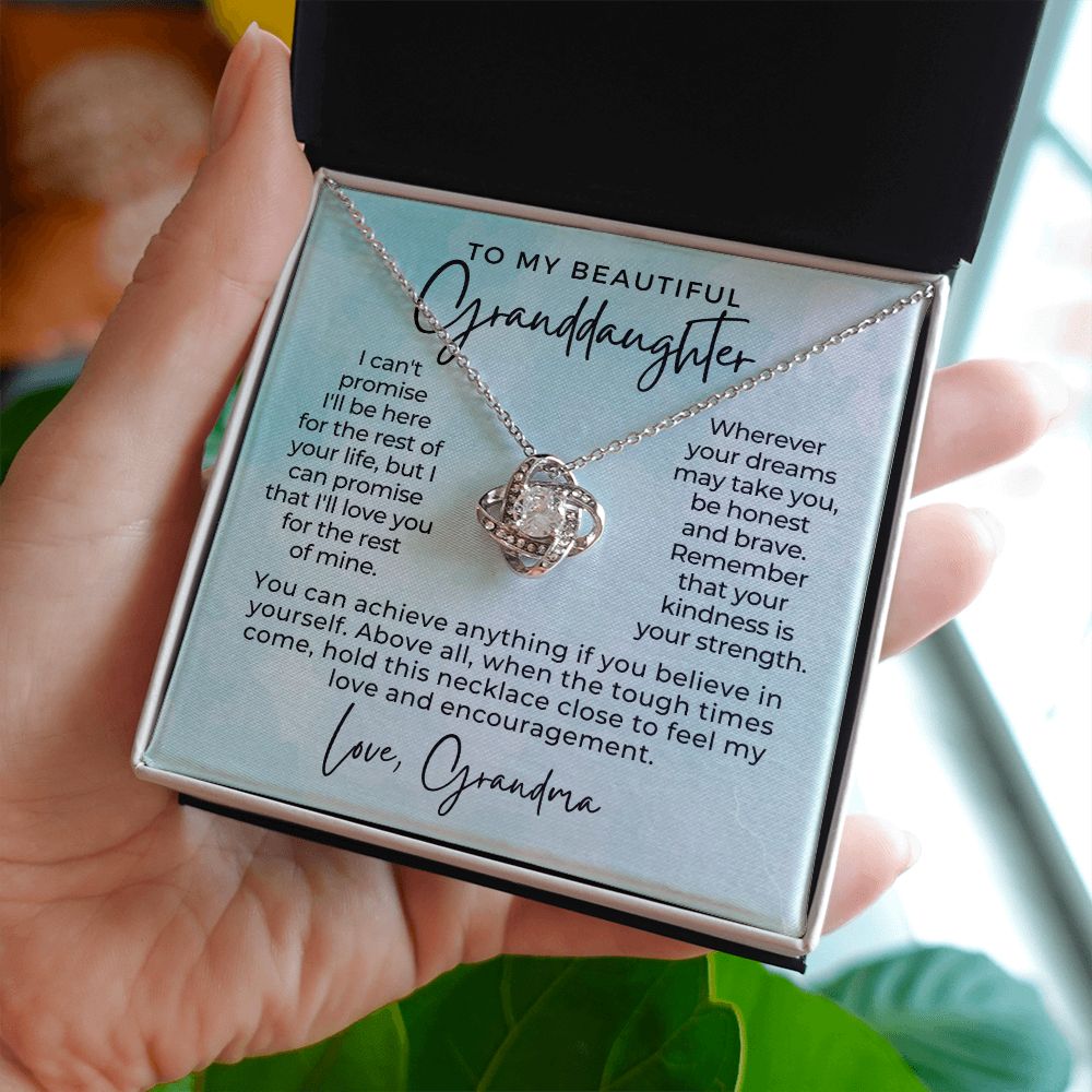 Granddaughter Gift | My Promise Necklace 0546T20